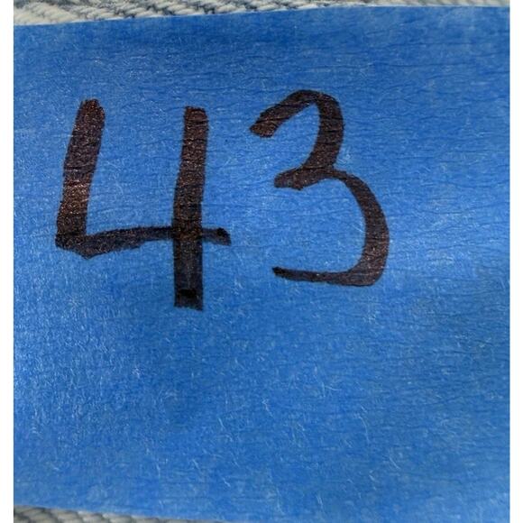 Abercrombie & Fitch Ultra High Rise Crop Wide Leg Jeans Women’s 0R/25 Frayed Hem - Picture 15 of 15